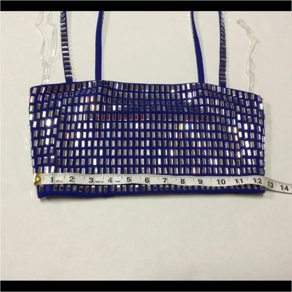 Windsor Rhinestone Crop Top - Picture 9 of 10